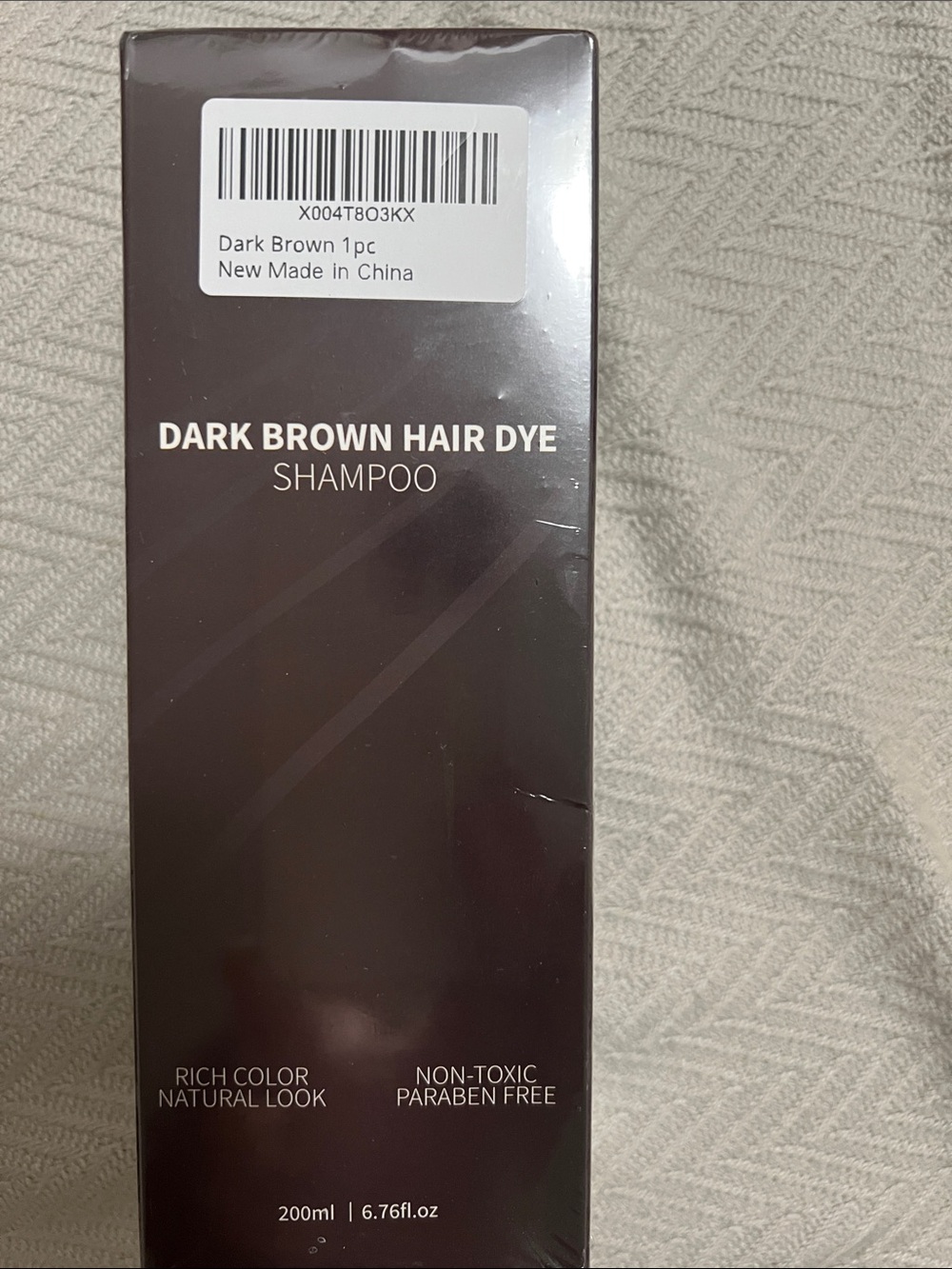 Dark Brown Hair Dye Shampoo - Dark Brown